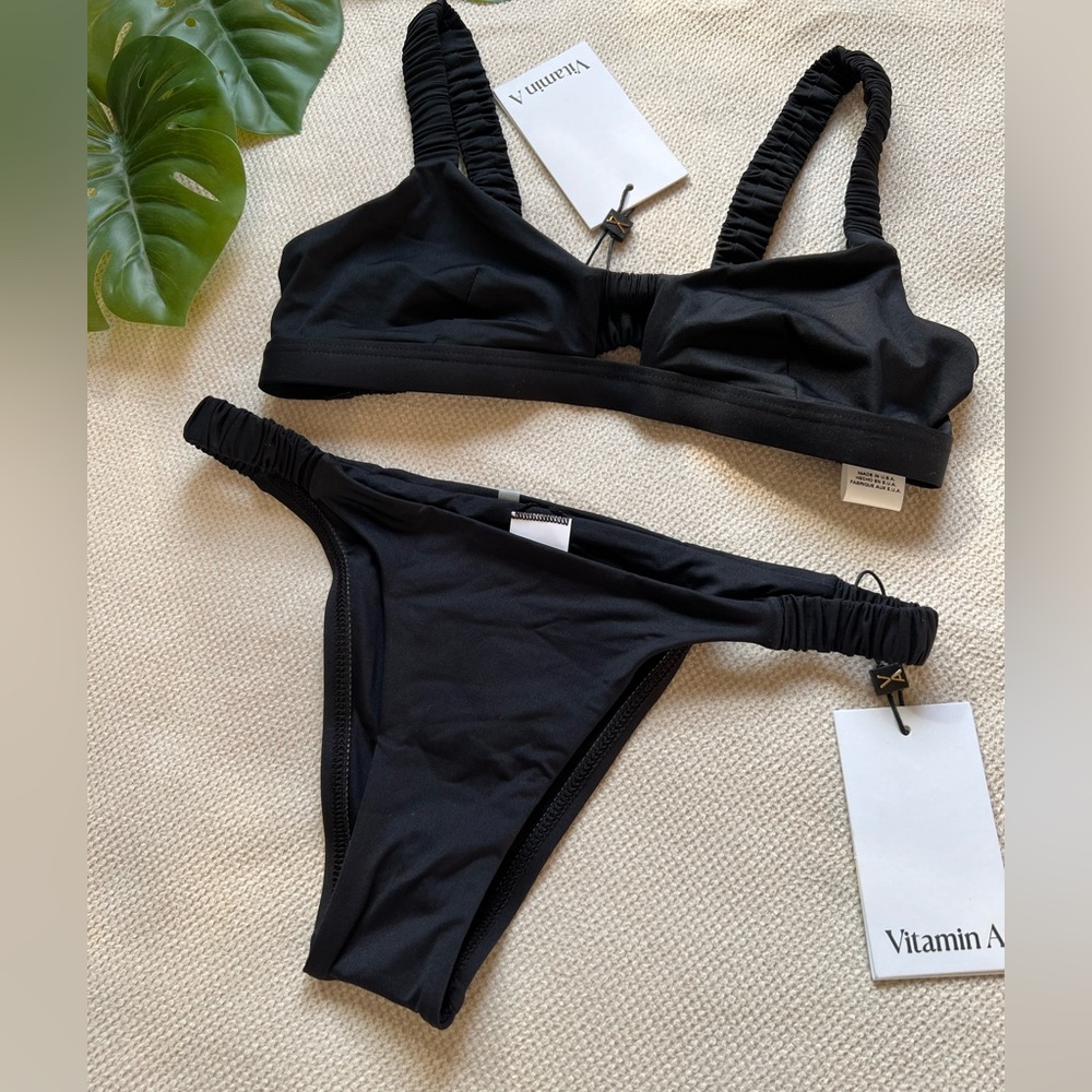 Vitamin A Bikini Set Size XS Color Black